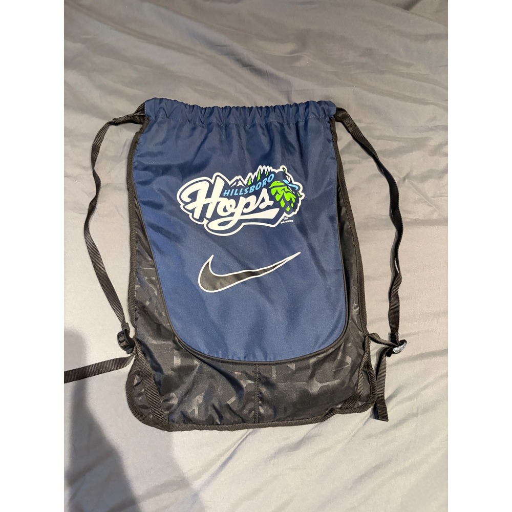 Nike Hillsboro Hops MiLB Drawstring Bag Navy Blue Cinch Sack Backpack